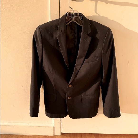 Classic Black Boys Calvin Klein Blazer - Size 12 - Picture 1 of 4